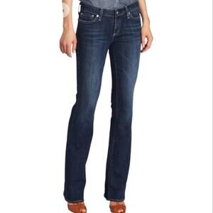 Adriano Goldschmied Jessie Curvy Bootcut Y2K Style Dark‎ Rinse Low Rise Jeans 26